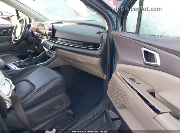 KNDNE5K3XS6455997 2025 KIA CARNIVAL MPV Бирюзовый Вид салона спереди