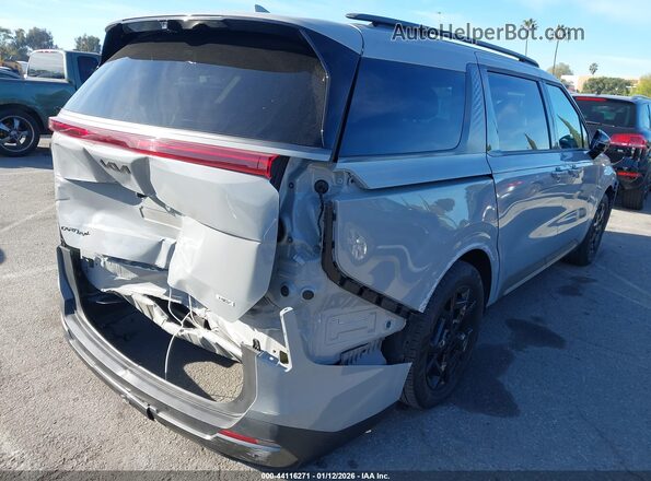 KNDNE5KA5S6038236 2025 KIA CARNIVAL MPV HYBRID Gray Tył prawy