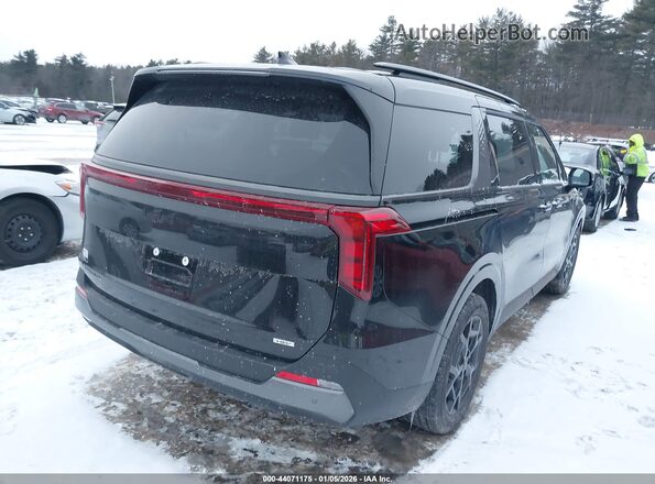 KNDNE5KA6T6129288 2026 KIA CARNIVAL MPV HYBRID Черный Задняя правая четверть