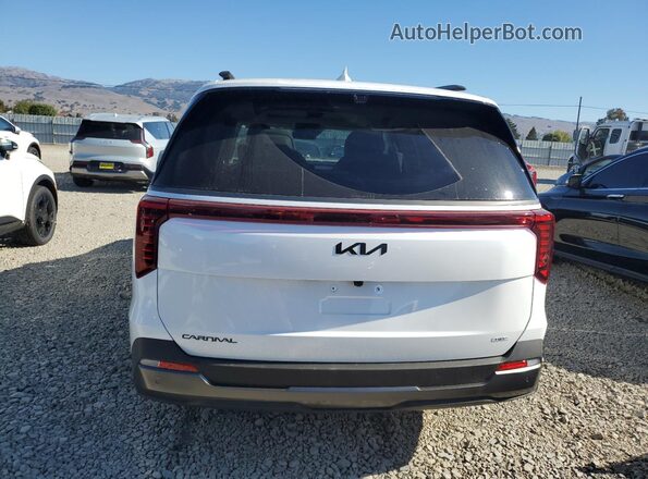 KNDNE5KA7T6089061 2026 KIA CARNIVAL White Widok z tyłu
