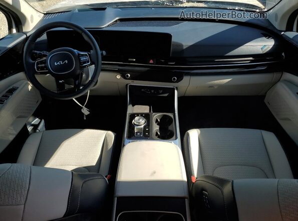 KNDNE5KA7T6089061 2026 KIA CARNIVAL White Widok deski rozdzielczej