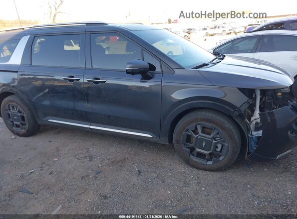 KNDNE5KA8S6074020 2025 KIA CARNIVAL MPV HYBRID Gray Vista interior de 360 grados
