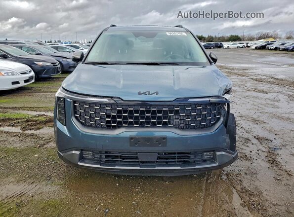 KNDNE5KA9S6032617 2025 KIA CARNIVAL Бирюзовый Вид спереди