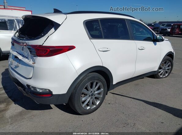 KNDP63AC1N7015936 2022 KIA SPORTAGE Белый Задняя правая четверть