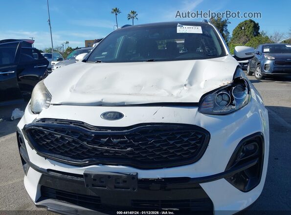 KNDP63AC1N7015936 2022 KIA SPORTAGE Белый Вид щитка приборов