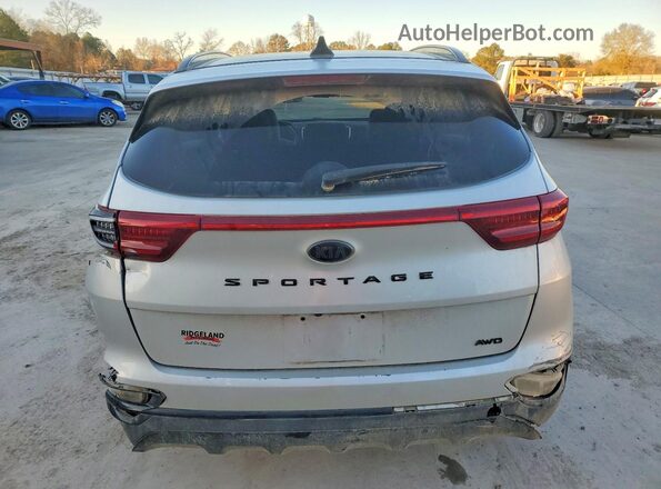 KNDP6CAC4N7958757 2022 KIA SPORTAGE Серебряный Вид сзади