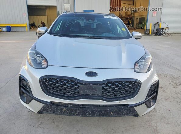 KNDP6CAC4N7958757 2022 KIA SPORTAGE Серебряный Вид спереди