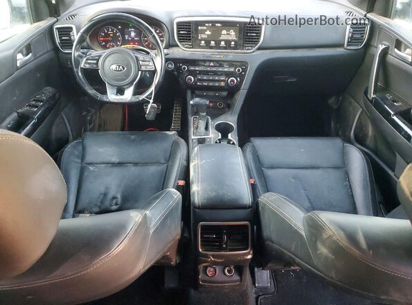 KNDP6CAC4N7958757 2022 KIA SPORTAGE Серебряный Вид панели приборов