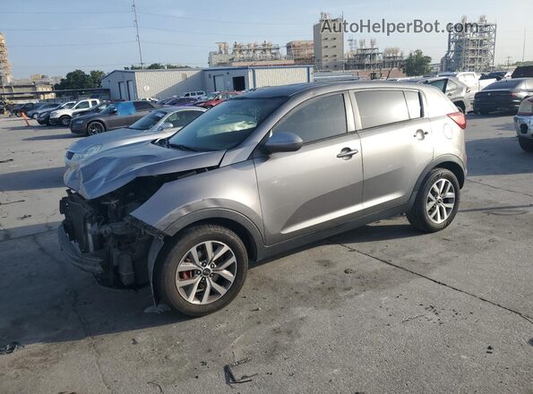 KNDPB3AC0G7819658 2016 KIA SPORTAGE Серый Передняя левая четверть