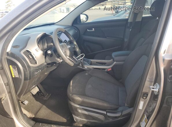 KNDPB3AC0G7819658 2016 KIA SPORTAGE Серый Вид салона спереди