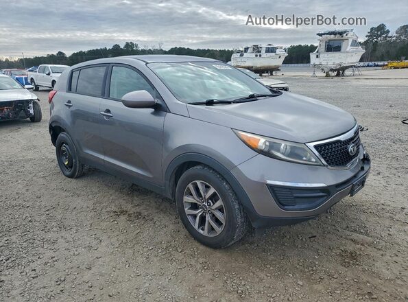 KNDPB3AC2G7813747 2016 KIA SPORTAGE Gray Передня права чверть