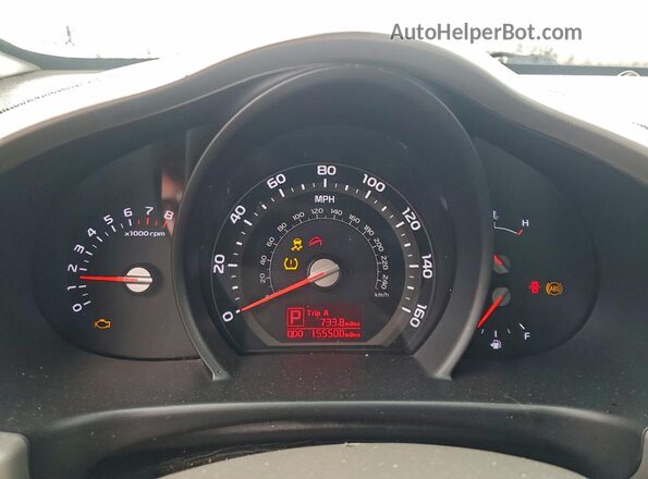 KNDPB3AC2G7813747 2016 KIA SPORTAGE Gray Вид щитка приладів