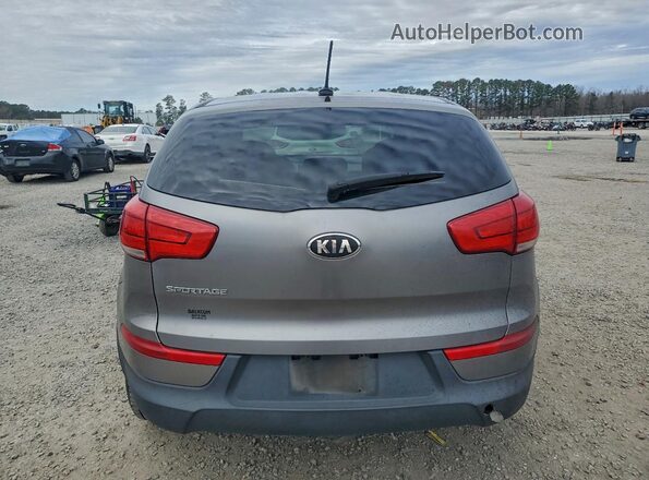 KNDPB3AC2G7813747 2016 KIA SPORTAGE Gray Вид ззаду