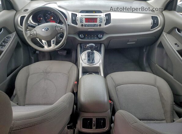 KNDPB3AC2G7813747 2016 KIA SPORTAGE Gray Вид панелі приладів