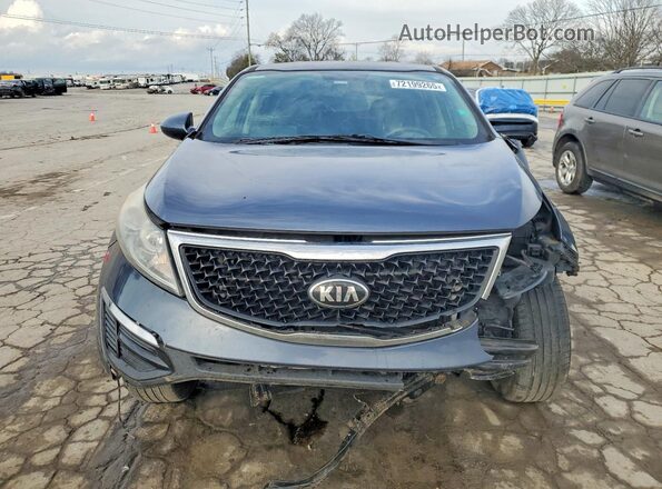 KNDPB3AC4G7880754 2016 KIA SPORTAGE Blue Vista frontal