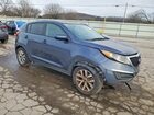 2016 Kia Sportage Lx Blue vin: KNDPB3AC4G7880754