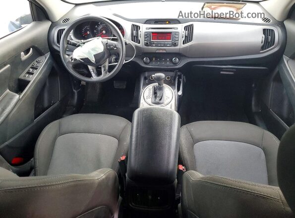 KNDPB3AC4G7880754 2016 KIA SPORTAGE Blue Vista del salpicadero