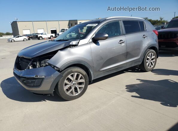 KNDPB3AC7G7798808 2016 KIA SPORTAGE Серебряный Передняя левая четверть