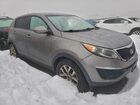 2016 Kia Sportage Lx Gray vin: KNDPBCAC3G7802868