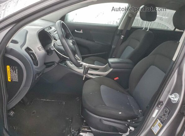 KNDPBCAC3G7802868 2016 KIA SPORTAGE Gray Widok wnętrza z przodu
