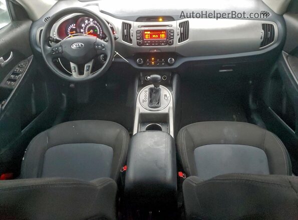 KNDPBCAC3G7802868 2016 KIA SPORTAGE Gray Widok deski rozdzielczej