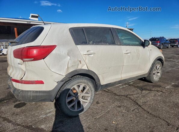 KNDPBCAC3G7864335 2016 KIA SPORTAGE Белый Задняя правая четверть