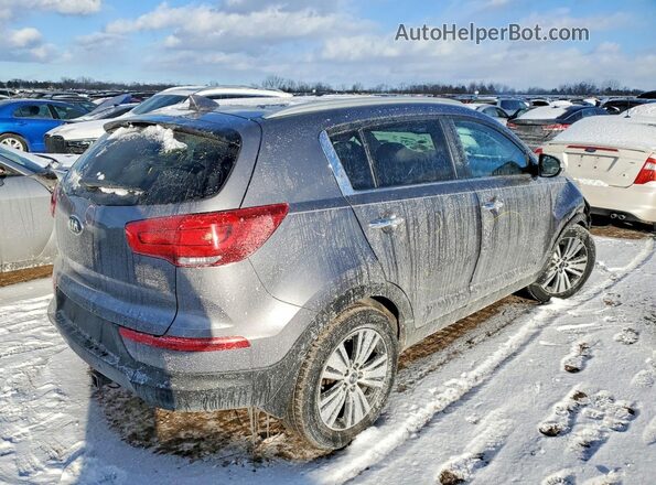 KNDPCCAC6G7836834 2016 KIA SPORTAGE Серебряный Задняя правая четверть