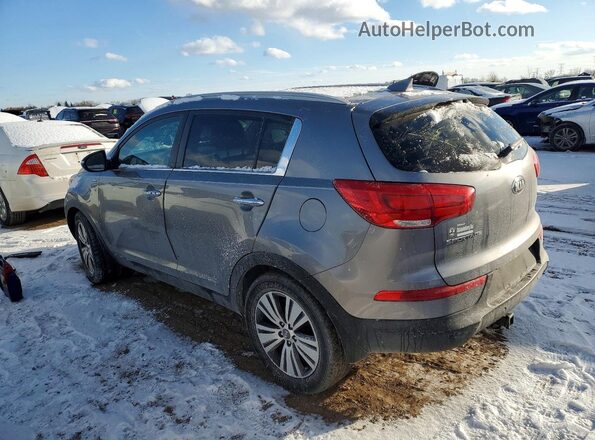 KNDPCCAC6G7836834 2016 KIA SPORTAGE Серебряный Задняя левая четверть