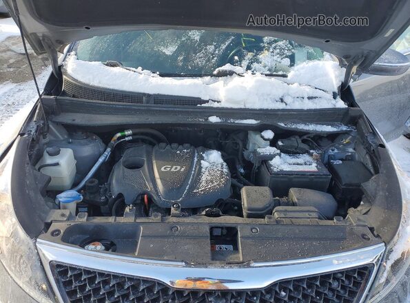 KNDPCCAC6G7836834 2016 KIA SPORTAGE Серебряный Вид задней части салона