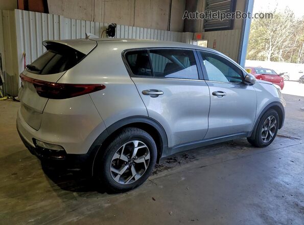 KNDPM3AC2M7879091 2021 KIA SPORTAGE Серебряный Задняя правая четверть