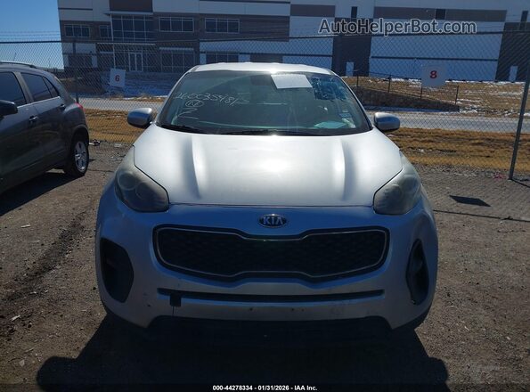 KNDPM3AC4J7312585 2018 KIA SPORTAGE Серебряный Вид щитка приборов