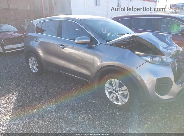KNDPM3AC4K7542287 2019 KIA SPORTAGE Серый Передняя правая четверть