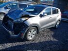 2019 Kia Sportage Lx Серый vin: KNDPM3AC4K7542287