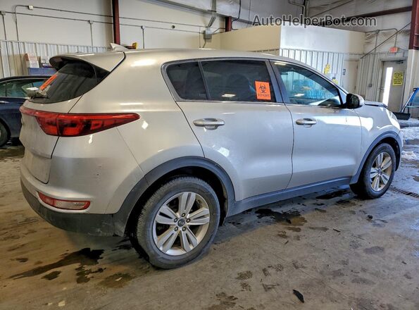 KNDPM3AC6K7616437 2019 KIA SPORTAGE Серебряный Задняя правая четверть