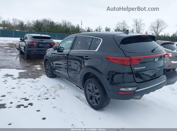 KNDPMCAC0N7006991 2022 KIA SPORTAGE Черный Задняя левая четверть
