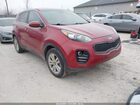 2018 Kia Sportage Lx Burgundy vin: KNDPMCAC3J7371479