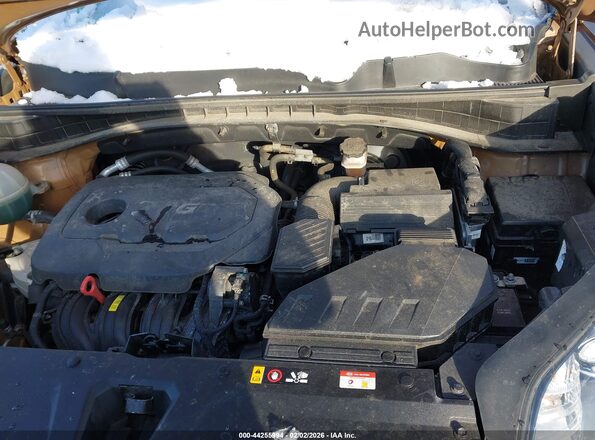KNDPMCAC4M7861949 2021 KIA SPORTAGE Золотой Вид сзади