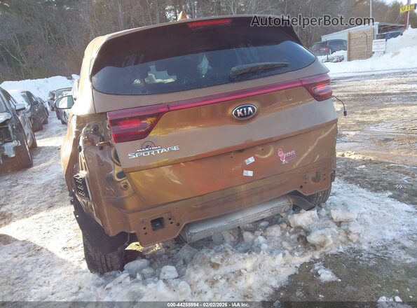 KNDPMCAC4M7861949 2021 KIA SPORTAGE Золотой Вид спереди
