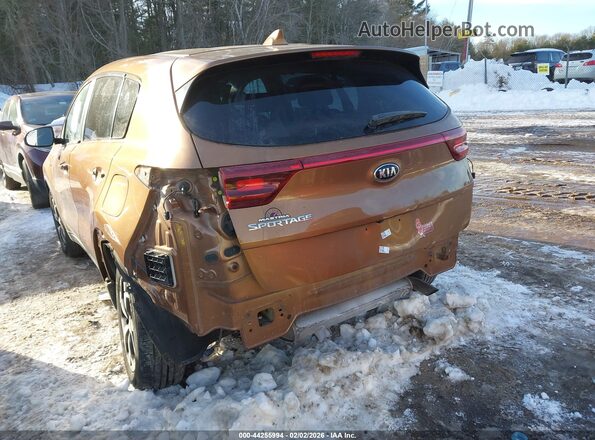 KNDPMCAC4M7861949 2021 KIA SPORTAGE Золотой Задняя левая четверть