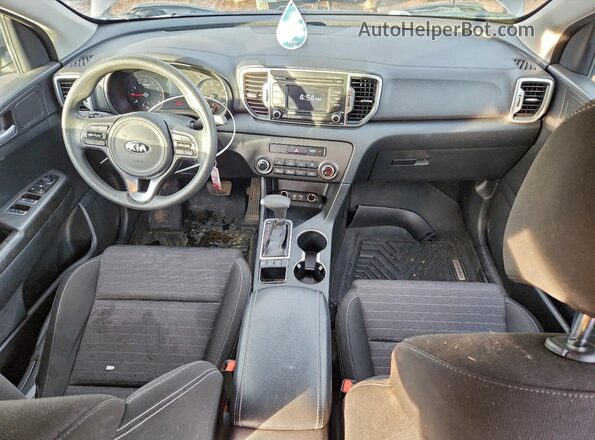KNDPMCAC5J7314944 2018 KIA SPORTAGE Серый Вид панели приборов