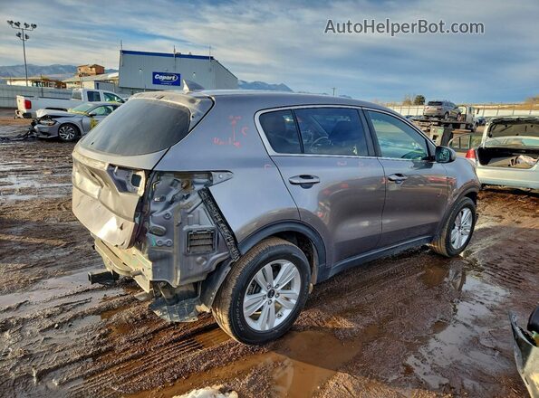 KNDPMCAC5J7314944 2018 KIA SPORTAGE Серый Задняя правая четверть