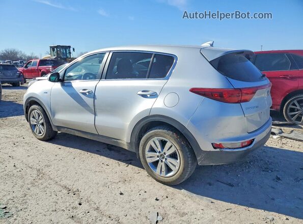 KNDPMCAC7K7556717 2019 KIA SPORTAGE Серебряный Задняя левая четверть