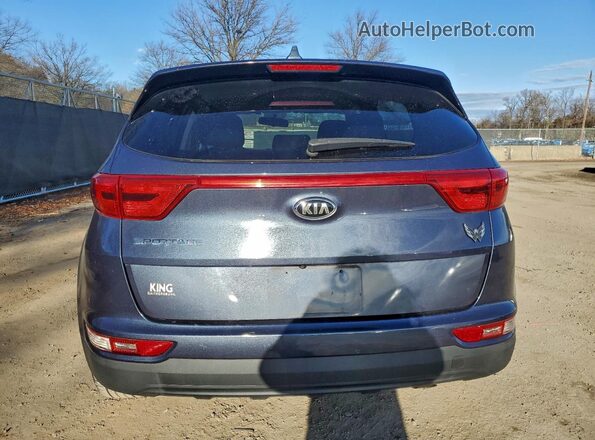KNDPMCACXH7157373 2017 KIA SPORTAGE Угольный Вид сзади