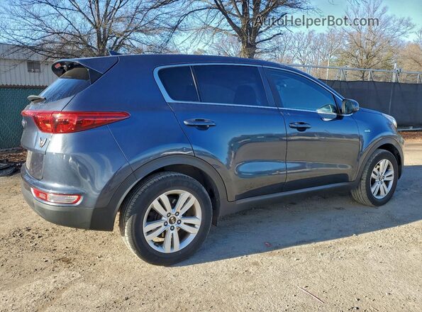 KNDPMCACXH7157373 2017 KIA SPORTAGE Угольный Задняя правая четверть