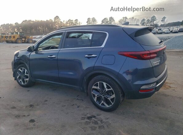 KNDPN3AC9M7899514 2021 KIA SPORTAGE Синий Задняя левая четверть