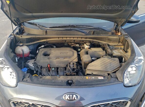 KNDPN3AC9M7899514 2021 KIA SPORTAGE Синий Вид подкапотного пространства