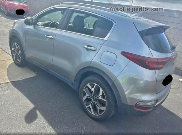 KNDPNCAC3M7910815 2021 KIA SPORTAGE Серый Передняя правая четверть