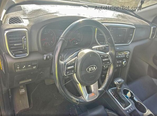 KNDPNCAC3M7910815 2021 KIA SPORTAGE Серый Вид задних сидений
