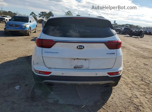 KNDPR3A63J7374474 2018 KIA SPORTAGE Белый Вид сзади