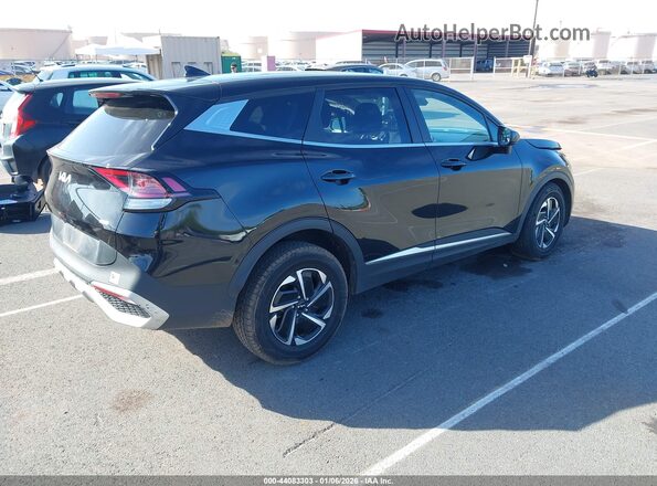 KNDPU3AG8P7098423 2023 KIA SPORTAGE HYBRID Черный Задняя правая четверть